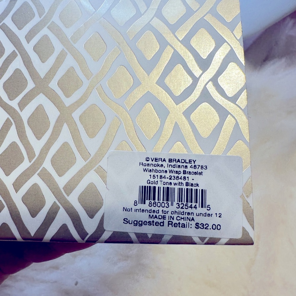 VERA BRADLEY Gold Wrap Black
BRACELET - Picture 2 of 4
